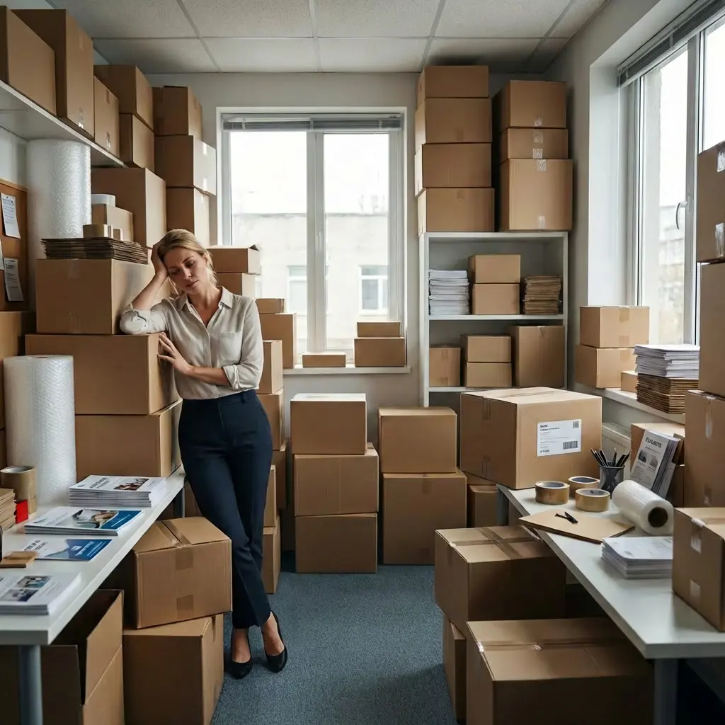 Stocurile ocupa atelierul sau locuinta