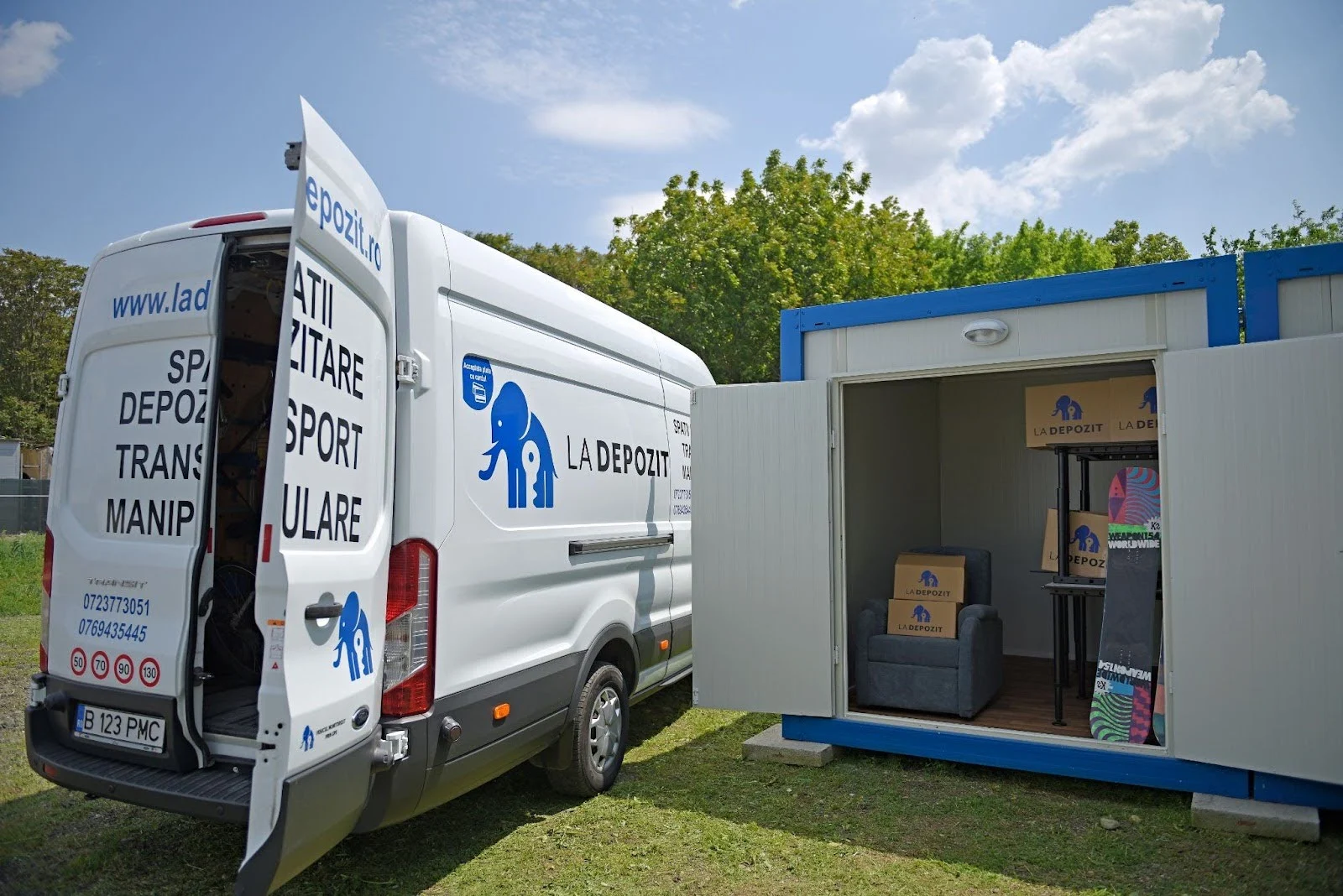 La Depozit depozitare Bucuresti